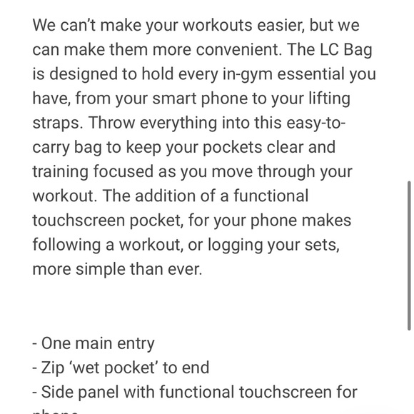 Gymshark Bags Gymshark Lc Bag Poshmark